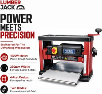 Lumber Jack 330mm Thicknesser – Heavy Duty Wood Planer