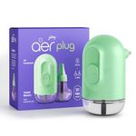 Godrej aer Plug Electric Air Freshener (Machine + 2 Refills (25ml each) | Violet Bloom | Lasts up to 120 days