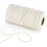 Tenn Well Cotton Cooking String, 328 Feet 1.5mm Food Safe Kitchen Twine for Cooking, Tying, Trussing, Roasting