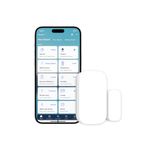 Aqara Door and Window Sensor, REQUIRES AQARA HUB, Zigbee Connection, Wireless Mini Contact Sensor for Alarm System and Smart Home Automation, Compatible with Apple HomeKit, Alexa, Works With IFTTT