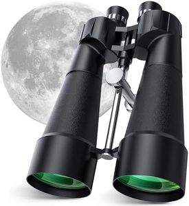 Sogries 25x100 Binoculars for Adults High Powered Large Aperture 100mm Astronomy Binoculars Long Distance Viewing Waterproof Long Range Powerful Binocular for Stargazing Marine Cruise Ship Birding