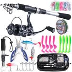 Matymats 2.4M Travel Fishing Rod an