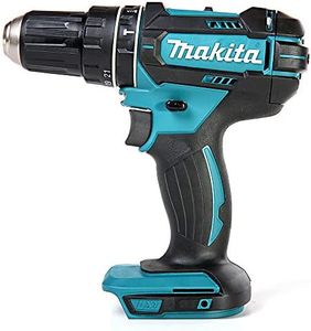 Makita DHP482Z LXT - Taladro combinado de iones de litio (2 velocidades, azul, desnudo)
