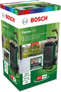 Bosch 18V Cordless Pressure Washer – Portable Outdoor Cleaning