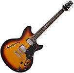 Semi Acoustic Guitar San Francisco by Gear4music with 2x Humbuckers