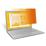 3M Laptop Screen Privacy Filter for 13.3 inch Monitors - Gold - Widescreen 16:9 - GF133W9B