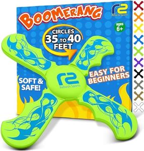 Frisbees for Kids: Best Soft Frisbee Kids Boomerang - Outdoor Flying Disc Beach Frisbee for Kids - Fun Kid Mini Frisbee Disc for Boys Girls - Foam Kids Frisby Discs & Green Toy Boomerangs Frizbee Toys