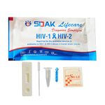 Sidak HIV1 & HIV2 Rapid Home Self-Test Kit (Pack of 1)