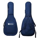 Baritone Premium Soft & Heavy Padded Acoustic Guitar Carrying Case/Bag/Cover for All 38-39-40-41-42 Inch Fender/Yamaha/Cort/Ibanez/Xtag/Ashton/Kadence/Vault/Hobmer/Givson/KAPS/Rocks(Blue)