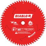 Diablo 8-1/4 X 60T FINE Finish