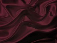 Mk Collection 4pc Soft Silky Satin Solid Color Deep Pocket Sheet Set (Queen, Burgundy)