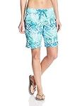 Kanu Surf Women's Oceanside Board Shorts, Aqua, 10