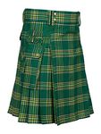 Tartan Utility Kilts for Men 8 Yard 13oz Kilt Available in Various Scottish Tartans, Irish, 34 Regular