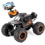 KIZJORYA 2.4Ghz 1/18 4WD Remote Control Car – High-Speed RC Vehicle with FPV HD Camera Toys for Kids