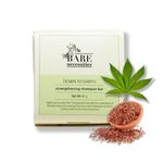 Bare Necessities Flaxseed & Moringa Natural Shampoo Bar for Moisturizing, Detangle for Soft Shiny Hair | Paraben free shampoo | Plant-based Protein shampoo for Dry and Frizzy hair - 85g