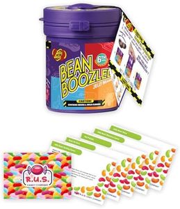 Jelly Belly Bean Boozled Dispenser NEW EDITION, Halloween and Holiday Candy, A fun stocking stuffer and gift with 5 R.U.S Candy Jelly Beans Cards- Source directly for freshness (For Kids)