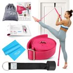 TTolbi Leg Stretcher: Stretching with Door Stretch Strap for Flexibility | Splits Trainer : Dance Equipment for Stretching in Ballet, Cheerleading, Gymnastics