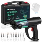 Mxmoonfree - Induction Heater for Bolt Removal, 1500W Induction Bolt Heater Tool with 8 Horns and Sturdy Case for Safely Removing Nuts,