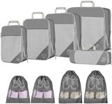 9pcs Compression Packing Cubes Set,