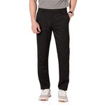 Amazon Essentials Men's Slim-Fit Stretch Golf Pant, Black, 30W x 30L