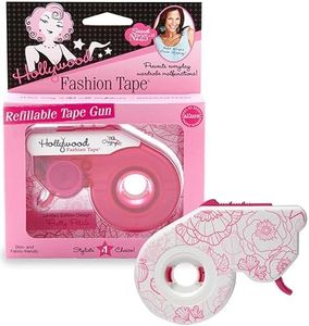 Hollywood Fashion Secrets Tape Gun, Refillable Tape Dispenser, Pretty Petals Edition