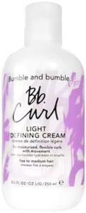 Bumble and bumble. Curl Light Defining Styling Cream | For Moisturized Flexible Curls | Frizz Control | Curly, Wavy | With Jojaba, Avocado + Coconut Oil | Standard Size, 250 ml