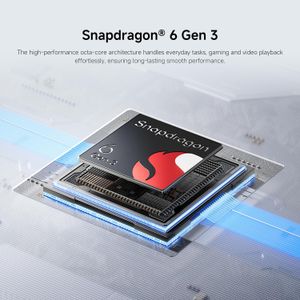 XIAOMI Redmi Note 15 5G Smartphone, 8+256GB, 108MP Camera, 6.77" FHD+ Display, Glacier Blue, IP65