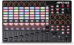 Akai Professional APC40 MKII - USB MIDI Controller for 1 to 1 Mapping with Ableton Live Lite with 5x8 Clip Launch Matrix, Knobs and Faders, Pro Software Suite Included