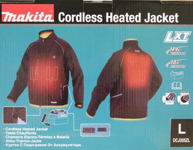 Makita Thermal Jacket, Large – Heated Workwear for Cold Weather
