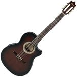 Ibanez GA35TCE-DVS Classical Electro Acoustic Guitar - Dark Violin Burst FULL Rockem Music