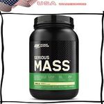 Serious Mass, Weight Gainer Protein Powder, Protein Supplements Vanilla, 2.95 lb