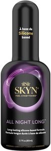 SKYN All Night Long Premium Lubricant – 2.7 fl. oz – Silicone-Based Lube for Long-Lasting Intimacy​