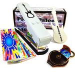 Pick-a-Palooza® DIY Guitar Pick Punch Mega Gift Pack - Premium Guitar Pick Maker - White