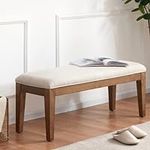 HUIMO Upholstered Entryway Bench fo