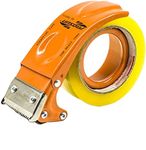 Dinojames Handy Tape Cutter for Packing Packages Industrial Heavy Duty Tape Dispenser for Couriers One Size fits up to 2 inches or 48mm Tapes