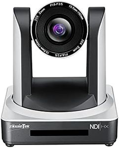 Zowietek PTZ Streaming Camera with NDI | HX Optics 20X Church IP Camera with Simultaneous HDMI and 3G-SDI Outputs…