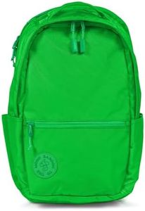 Baboon to the Moon City Backpack – Water-Repellent 16" Laptop-Friendly Backpack, Work, Travel, Gym Bag for Men & Women (New) Green