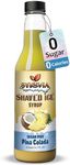 Syruvia Sugar-Free Snow Cone Syrup 12.7oz -0 Calorie Pina Colada Syrup For Shaved Ice, Snow Cones, Slushies, Italian Soda, Popsicles. Keto Friendly, Kosher, Dairy-Free.