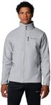 Columbia Men's Ascender Softshell Front-zip Jacket, 2024 Columbia Grey, Small