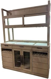 Parker House Pure Modern Dining 66 in. Buffet with Hutch