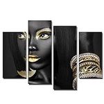 Black and Gold Egyptian Queen Black