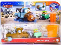 Disney Cars Toys Color Changers 2022 Cars On The Road Mater with Pitty