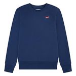 Levi's Kids Lvb mini logo crewneck sweatshirt Boys Estate Blue. 14 years