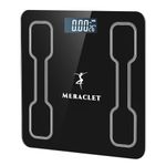 Scale for Body Weight, Digital Bathroom Scales Accurate for Home People Weighing Scale, Smart Weight Loss Scale for Women with Full-Coverage Base, Larger LCD Display, Battery, 400lb, Black.