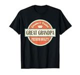 Great Grandpa T-shirt Vintage Fathe