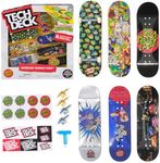 TECH Deck, TMNT Sk8shop Fingerboard Bonus Pack, Collectible and Customizable Mini Skateboards, Kids Toys for Ages 6 and up