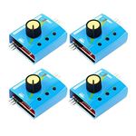 Fasizi 4pcs RC Servo Tester Multi 3CH ECS Consistency Speed Controler Power Channels CCPM Meter with Reverse - 2pcs