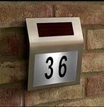 Solar Address Number House Light Si