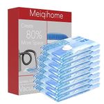 Vacuum Storage Bags Space Saver Sealer Bags,Compression Bags for Clothes, Pillows, Comforters, Blankets, Bedding 8 Combo
