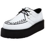 Pleaser Men's V-creeper-502 White Size: 7 UK